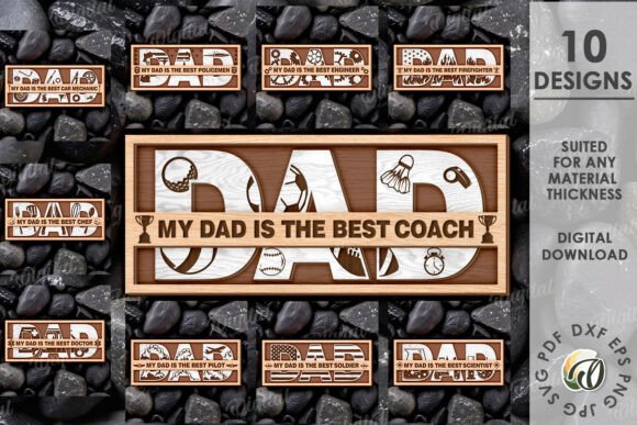 Download 3D Personalized Gifts for Dad Bundle - Premium Resources